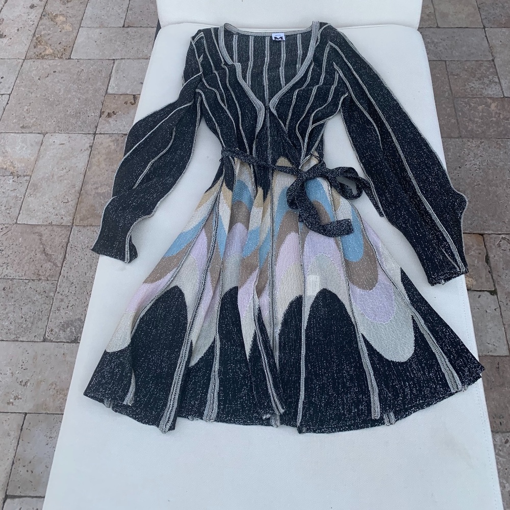 Missoni Belted Swing Cardigan, size 4